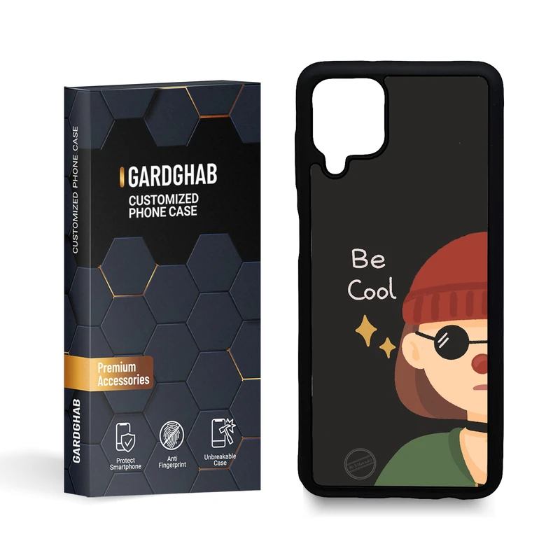 کاور گارد قاب مدل دخترانه مناسب برای گوشی موبایل سامسونگ galaxy A12