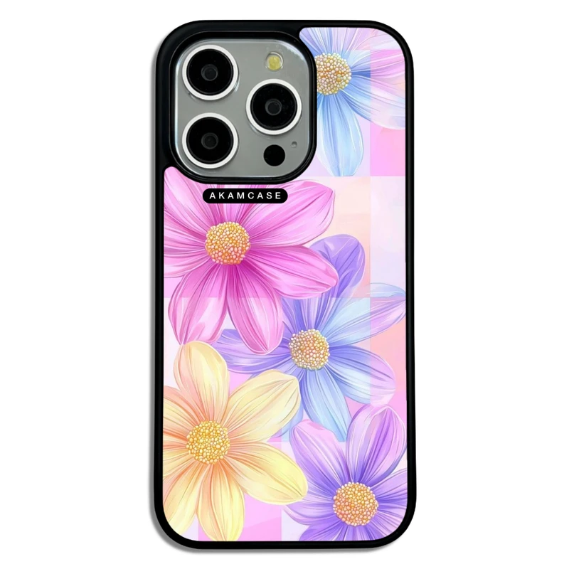 کاور آکام مدل AMC-WA15PRO-FLOWERS-31 مناسب برای گوشی موبایل اپل iPhone 15 Pro