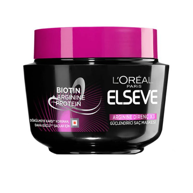 ماسک مو لورآل سری Elseve مدل Arginine Resist X3 حجم 300 میلی لیتر