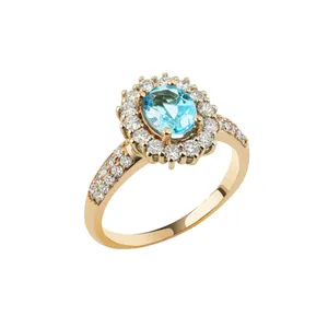 انگشتر طلا 18 عیار زنانه مدل 1055