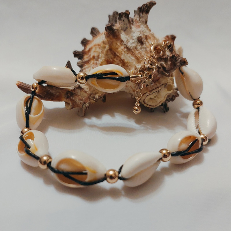 پابند زنانه مدل صدف 5 پابند زنانه مدل صدف 5