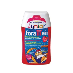 دهان شویه و خمیر دندان کودک فورامن مدل 2in1 حجم 100 میلی لیتر