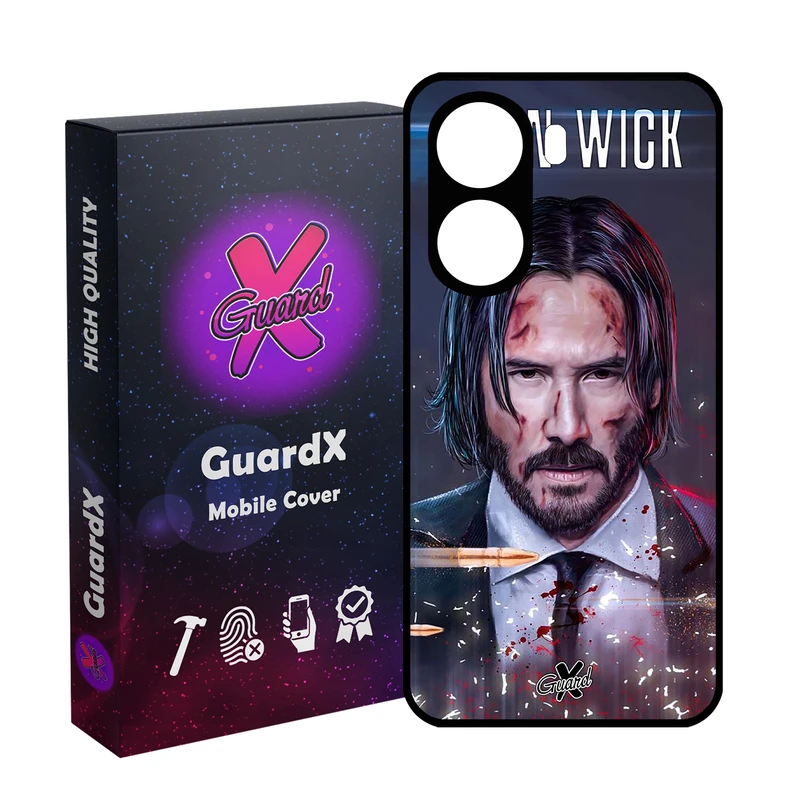کاور گارد ایکس طرح John Wick مدل 10145 مناسب برای گوشی موبایل شیائومی Redmi A5 / Poco C71