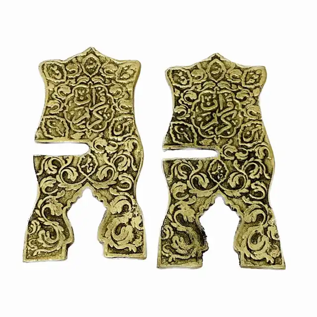 رحل قرآن برنجی مدل گل پیچک102103