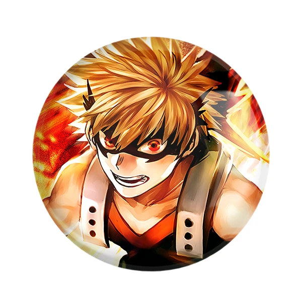 پیکسل خندالو مدل کاتسوکی باکوگو انیمه آکادمی قهرمان من کد 11592