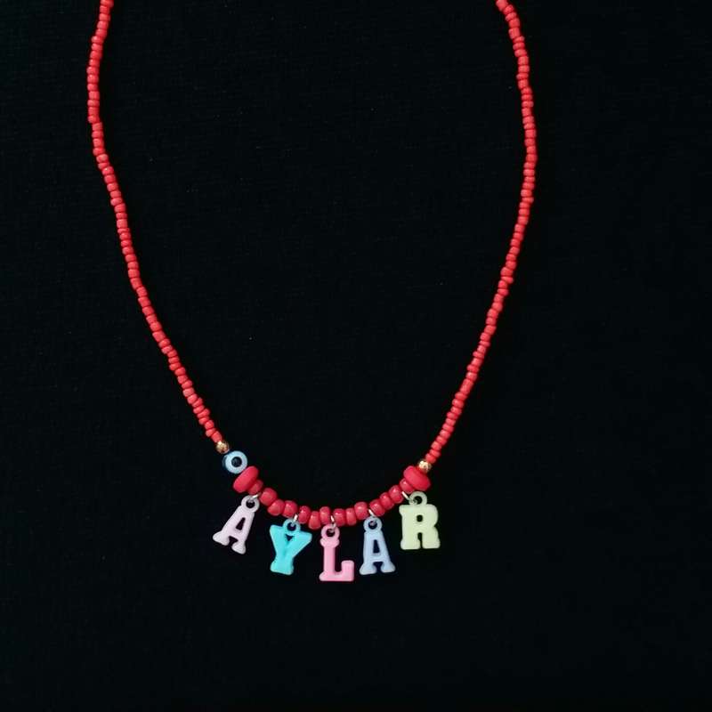 گردنبند دخترانه مدل تابستانی آیلار کد G206 گردنبند دخترانه مدل تابستانی آیلار کد G206