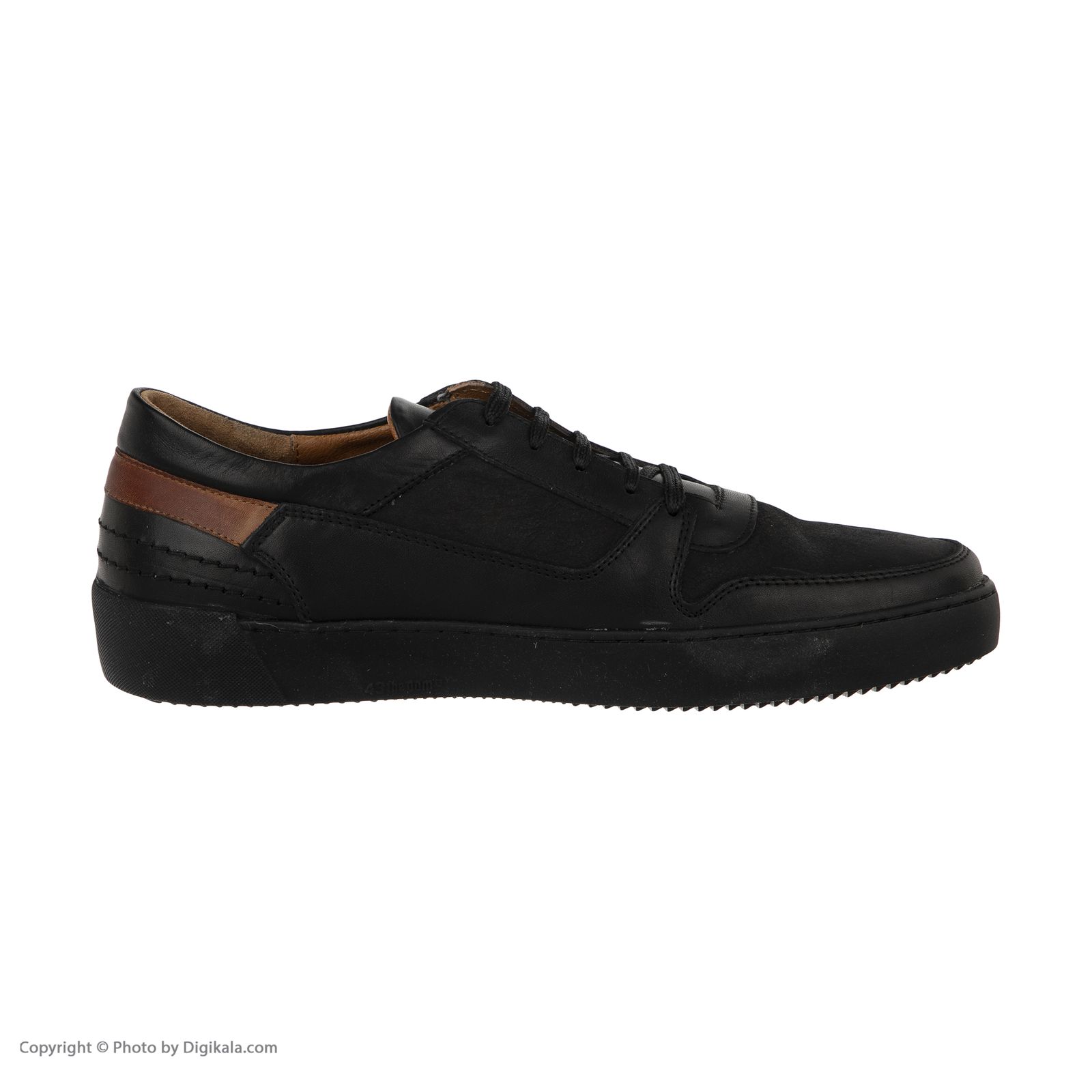 کفش روزمره مردانه مارال چرم مدل ونس اوپال kor-Black -  - 3