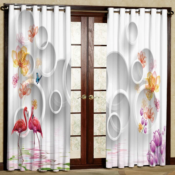 پرده مدل مخمل پانچی کد 7075 سایز 280x140 سانتی متر