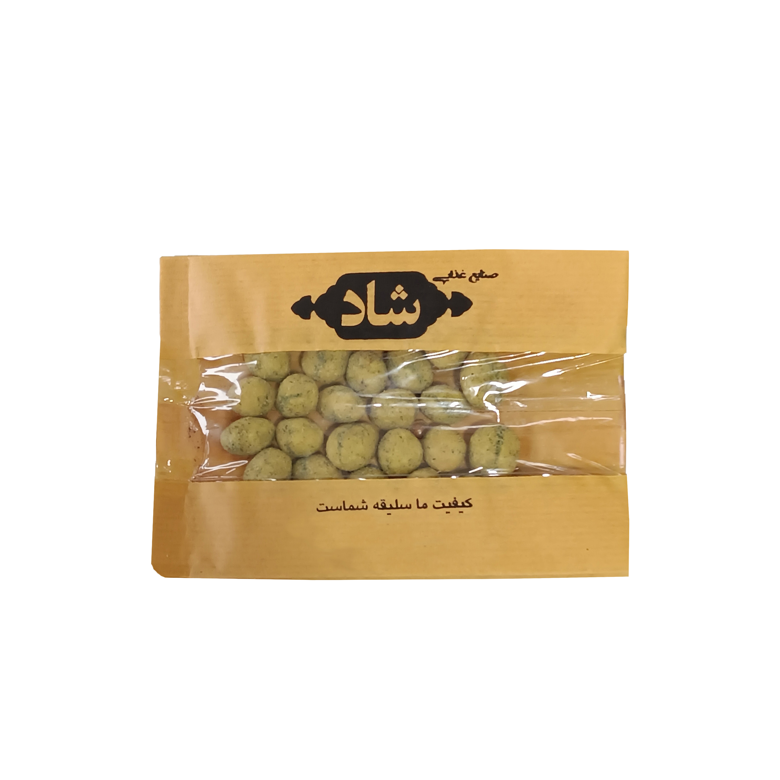 بادام زمینی روکش دار خامه و جعفری ممتاز شاد 650 گرم