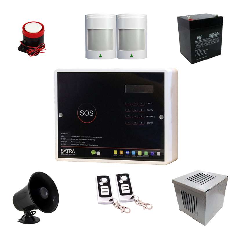 سیستم دزدگیر سیم کارتی ساترا مدل S2 سیستم دزدگیر سیم کارتی ساترا مدل S2