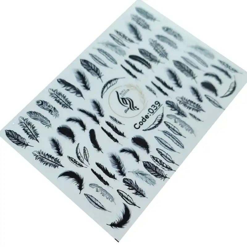 برچسب لنز ناخن رویاسنتر مدل 39