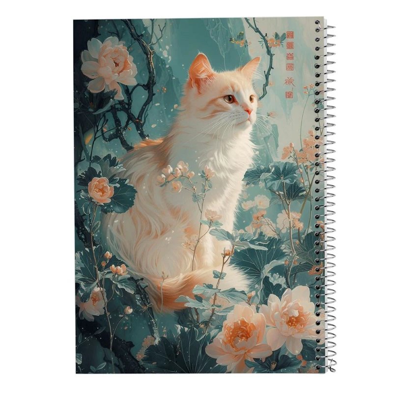 دفتر لیست خرید 50 برگ مدوپد مدل سگ و گربه کد DF17368