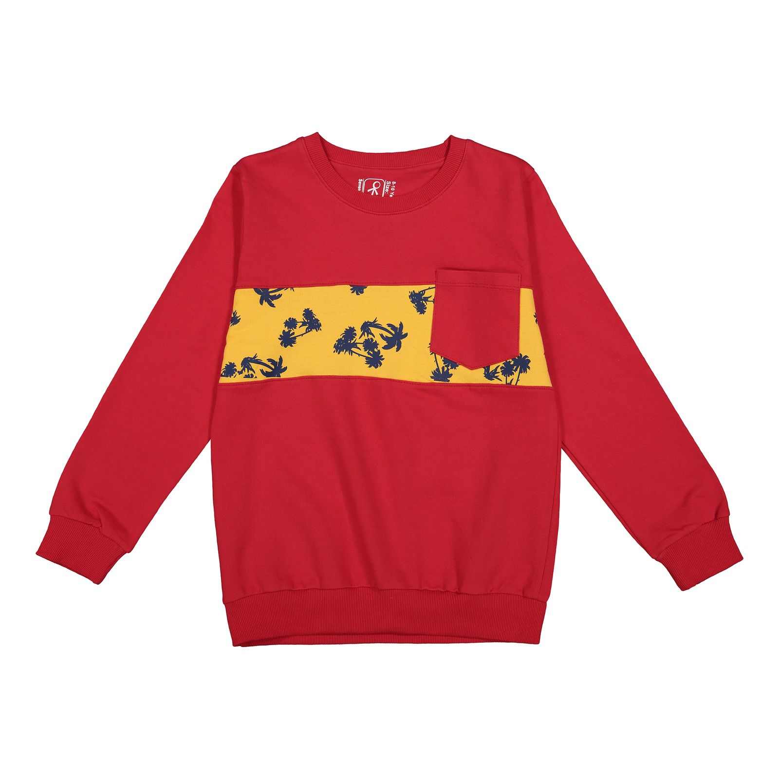 سویشرت پسرانه سون پون مدل B687 رنگ قرمز -  - 2