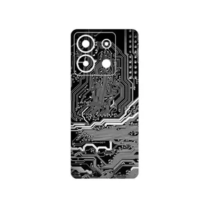 MAHOOT Black_Printed_Circuit_Board Cover Sticker for Xiaomi Poco X6