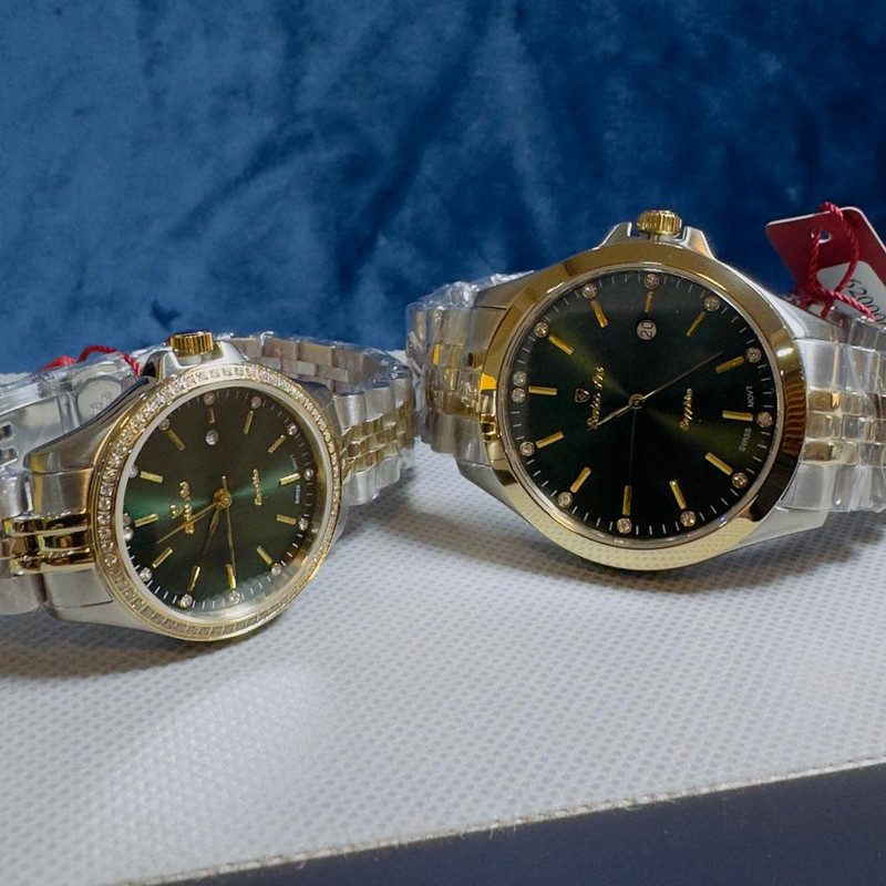 ست ساعت مچی عقربه‌ای زنانه و مردانه سوئیس آرت مدل 620005-6-06