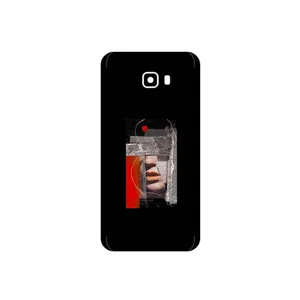 MAHOOT Collage of Mouth Cover Sticker for Samsung Galaxy C7 Pro