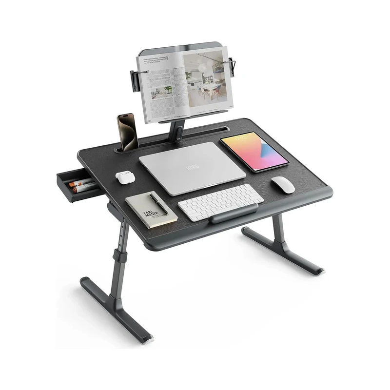 میز لپ تاپ قابل حمل سایجی مدل K10 با قابلیت تنظیم زاویه و ارتفاع