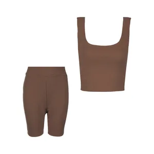 ست تاپ و شلوارک زنانه مدل MDSS-CH1925