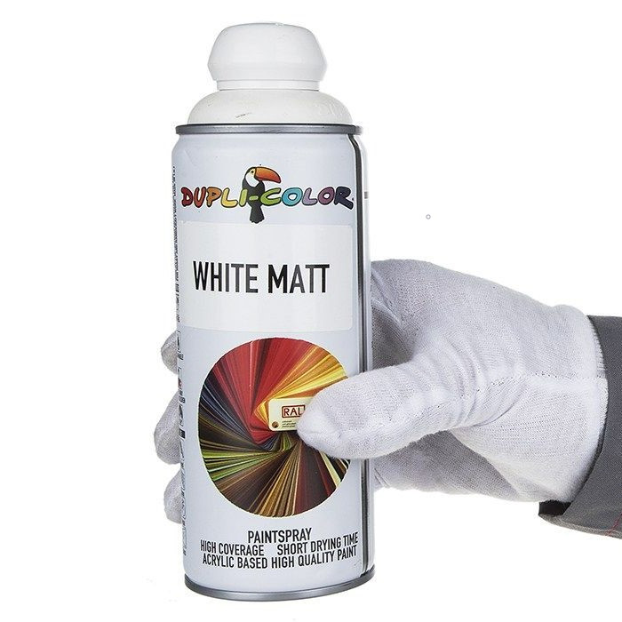 اسپری سفید مات دوپلی کالر مدل Matt حجم 400 میلی لیتر