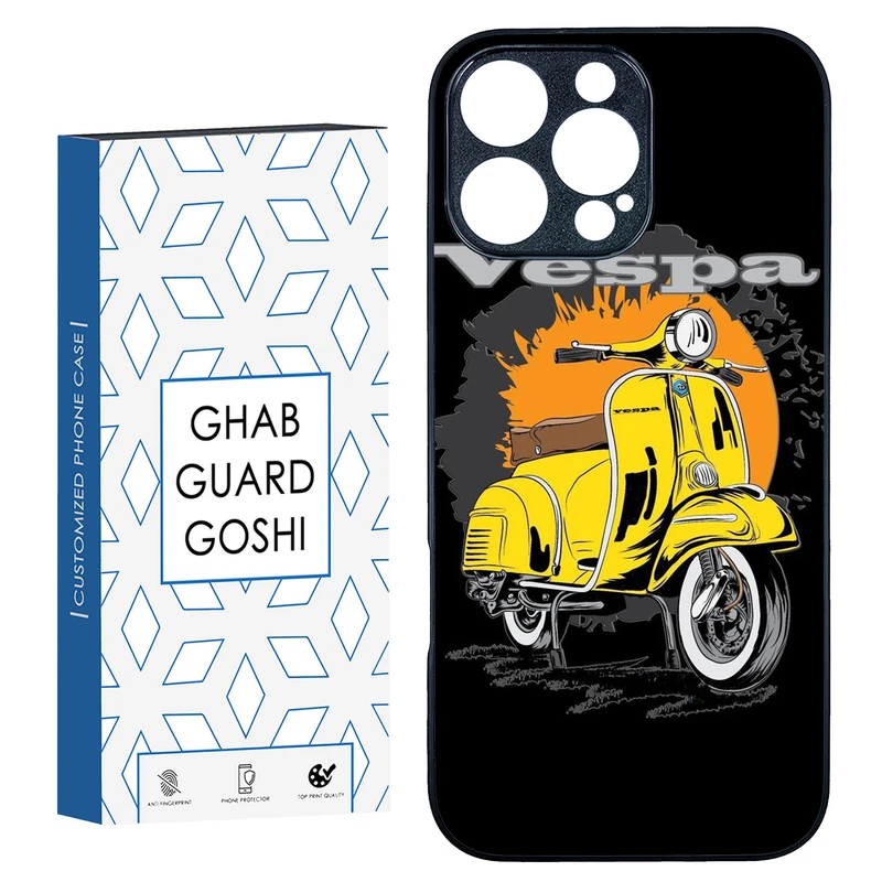کاور قاب گارد گوشی طرح موتور وسپا کد TPU-161 مناسب برای گوشی موبایل اپل Iphone 16 Pro Max