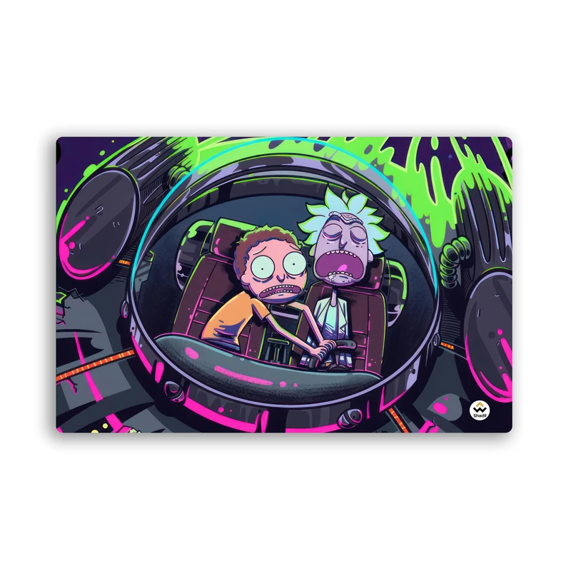 ماوس پد گیمینگ شادیت مدل ریک و مورتی کد 234 سایز 37*24 سانتی متر