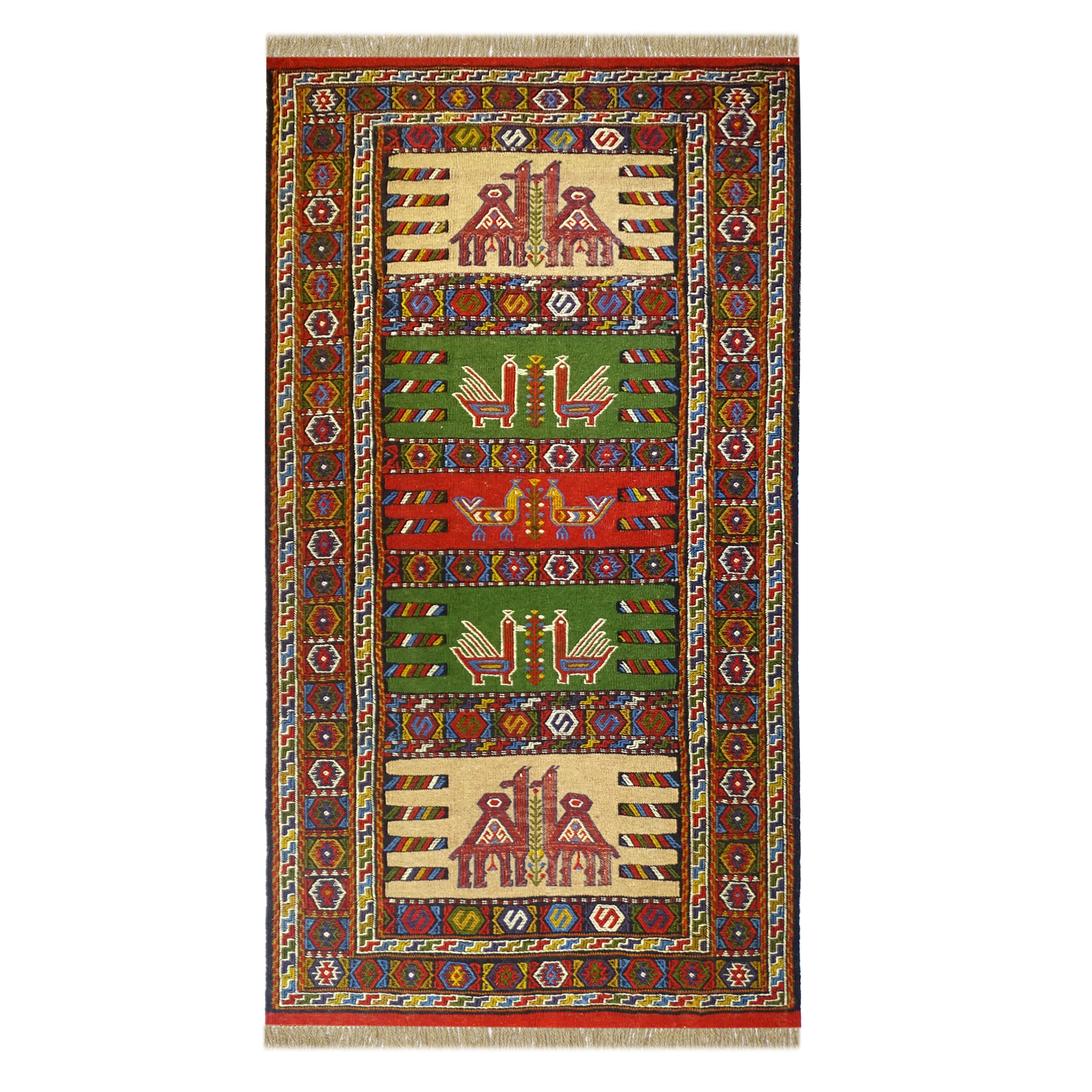 گلیم دستبافت دو متری کد 5029