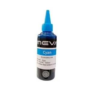 جوهر مخزن میوا مدل AK-cyan 100ml مناسب برای چاپگر اپسون