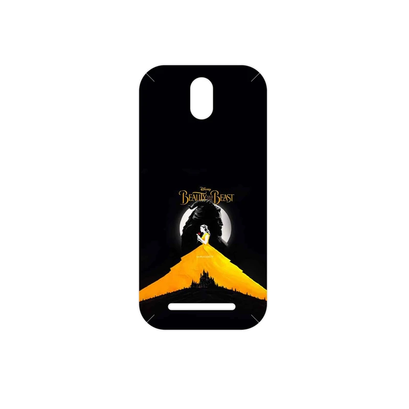 برچسب پوششی ماهوت مدل Beauty and the Beast مناسب برای گوشی موبایل اچ تی سی Desire 500