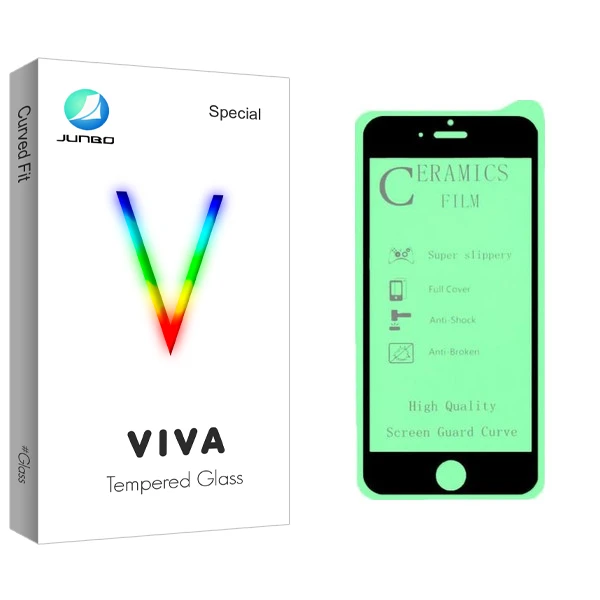 محافظ صفحه نمایش سرامیکی جانبو مدل Viva Glass مناسب برای گوشی موبایل اپل Iphone 6s/6