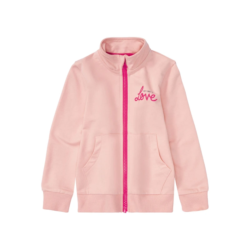 سویشرت دخترانه لوپیلو مدل love زیپدار