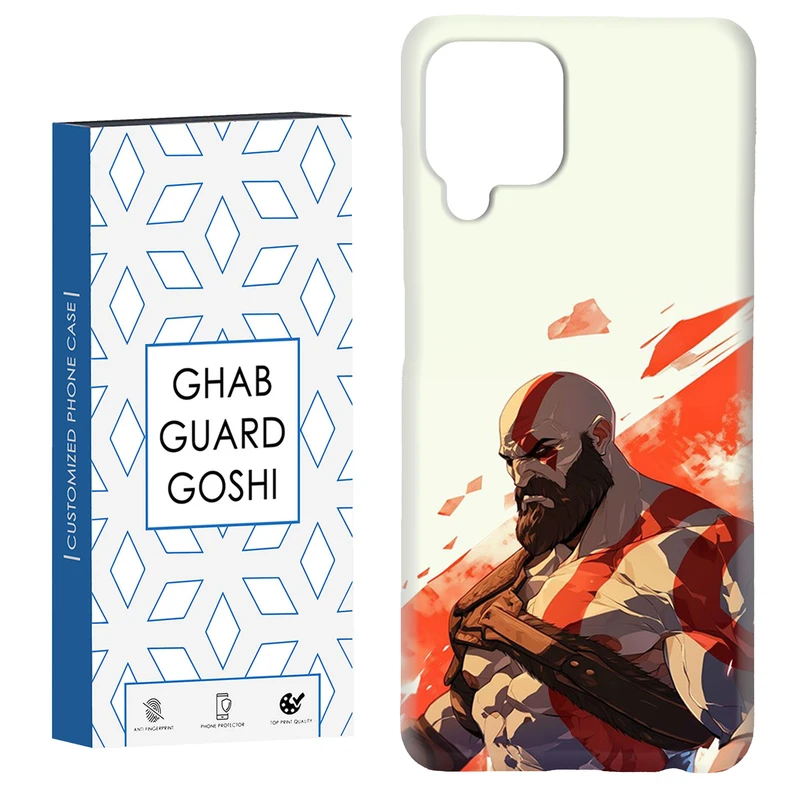 کاور قاب گارد گوشی طرح خدای جنگ کد Dimo-470 مناسب برای گوشی موبایل سامسونگ Galaxy A12 / M12