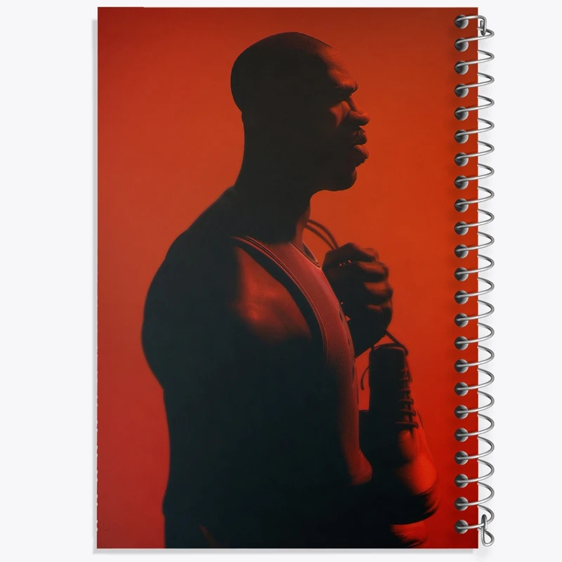 دفتر شطرنجی 50 برگ خندالو مدل Michael Jordan کد F777