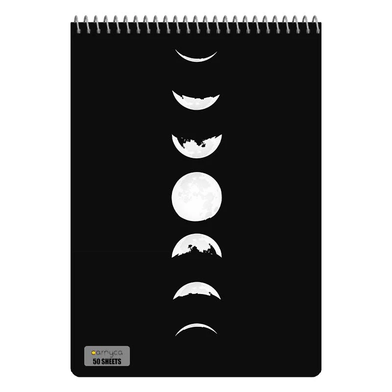 دفتر نقاشی 50 برگ سیمی کارنیکا طرح فضا Space کد 26151