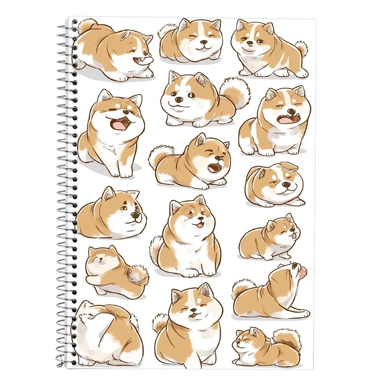 دفتر لغت 50 برگ مدوپد طرح سگ و گربه کد DF17377