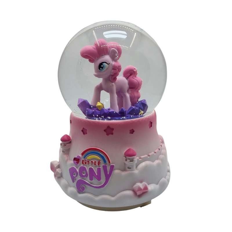 گوی موزیکال مدل پمپی طرح پونی دوست داشتنی