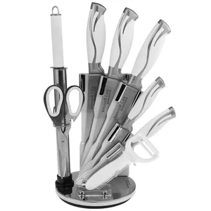 سرویس چاقو آشپزخانه 9 پارچه وینر لوکس مدل KH-002