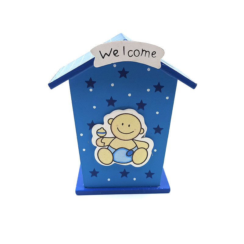 قلک مدل کلبه چوبی کد B3