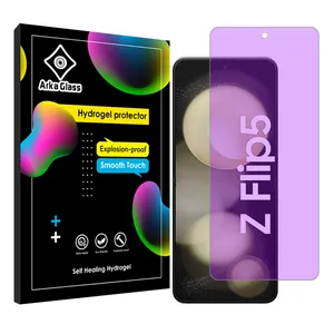 Arka Glass Tough model Anti-Purple screen protector suitable for Samsung Galaxy Z Flip5 Mobile phone