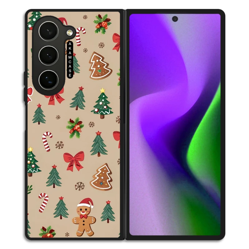 کاور آکام مدل AMC-WSGZFOLD6-CHRISTMAS-22 مناسب برای گوشی موبایل سامسونگ Galaxy Z Fold 6