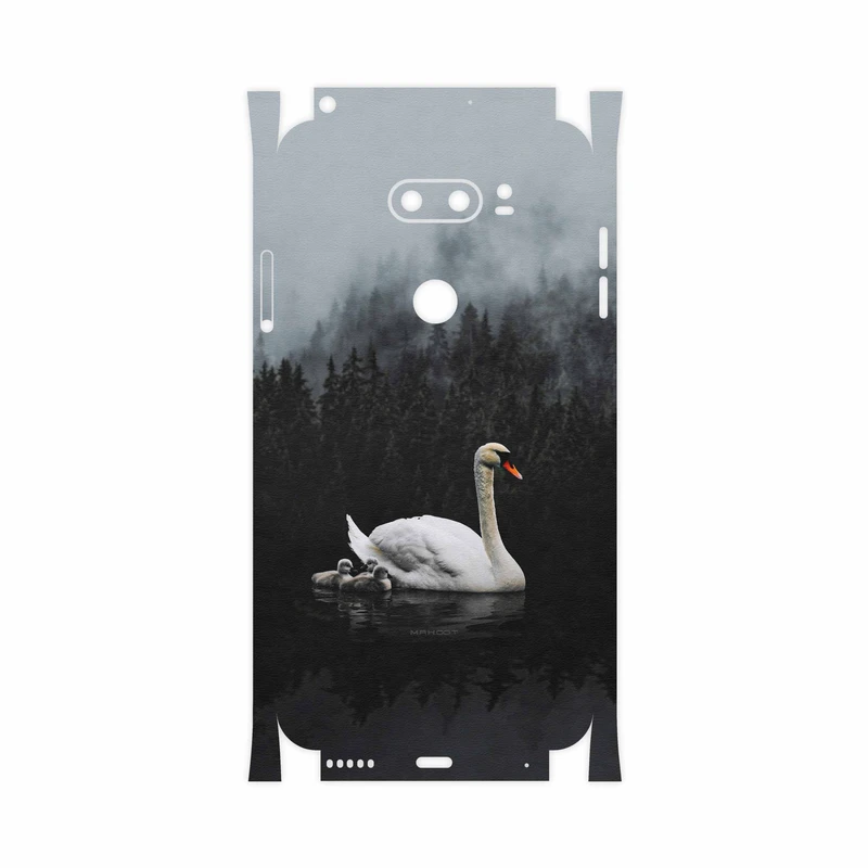 برچسب پوششی ماهوت مدل Swan Lake-FullSkin مناسب برای گوشی موبایل ال جی V30