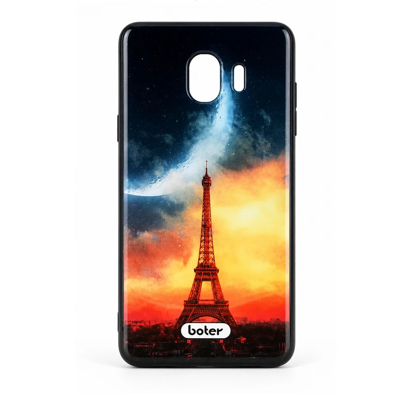 کاور طرح ایفل مدل FH61 مناسب برای گوشی موبایل سامسونگ Galaxy J4 2018