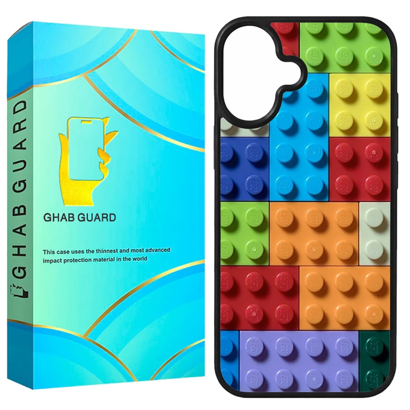 کاور قاب گارد طرح لگو مدل GCHP16 مناسب برای گوشی موبایل اپل iPhone 16 
