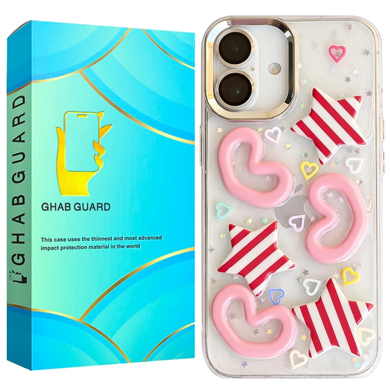 کاور قاب گارد مدل CSHG مناسب برای گوشی موبایل اپل iPhone 16