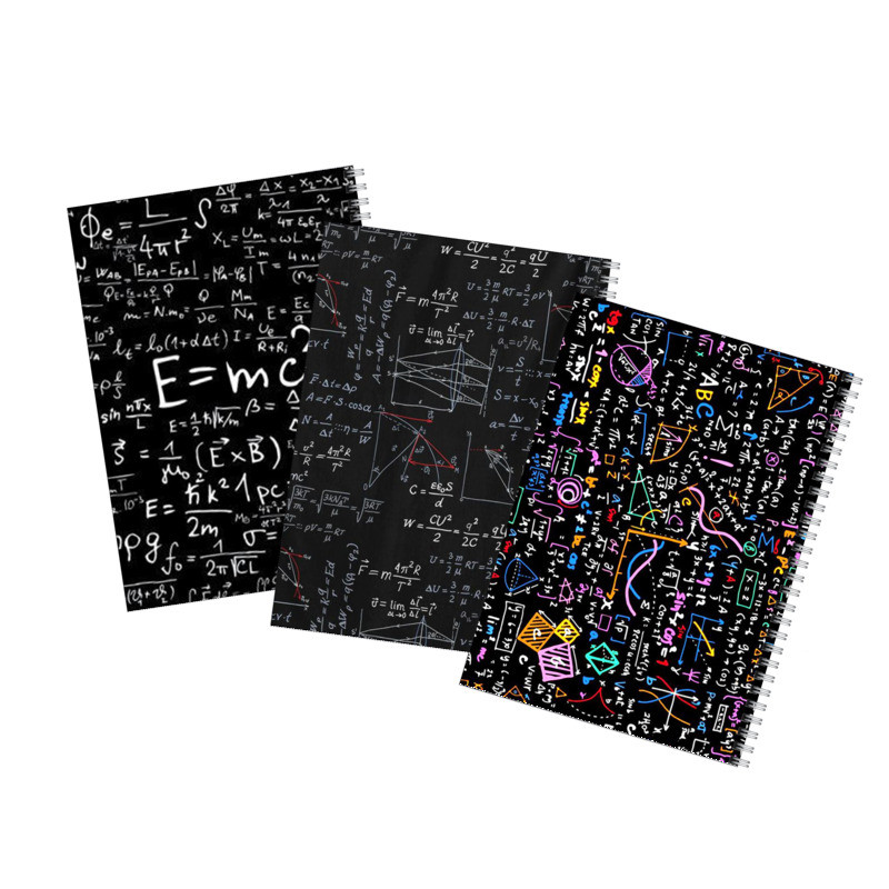 دفتر مشق 100 برگ بامبیلیپ طرح ریاضی فیزیک کد 85 مجموعه 3 عددی