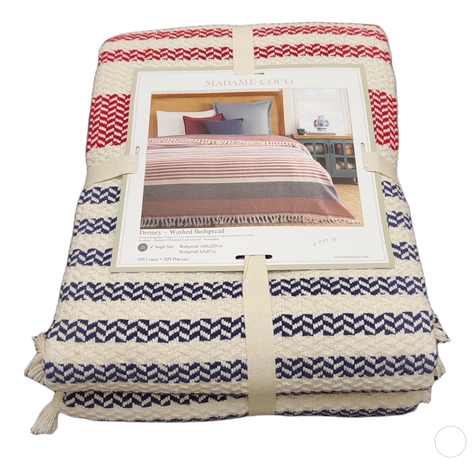 روتختی مادام کوکو مدل Denney تک نفره سایز 220×160 سانتی متر