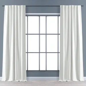 پرده مدل آستر فلامنت سایز 140*200 سانتی متر مجموعه دو عددی