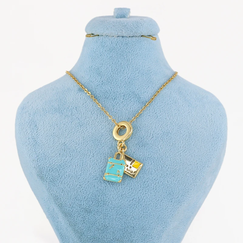 گردنبند زنانه زودیکا مدل چارم مسافرت کد AAB977