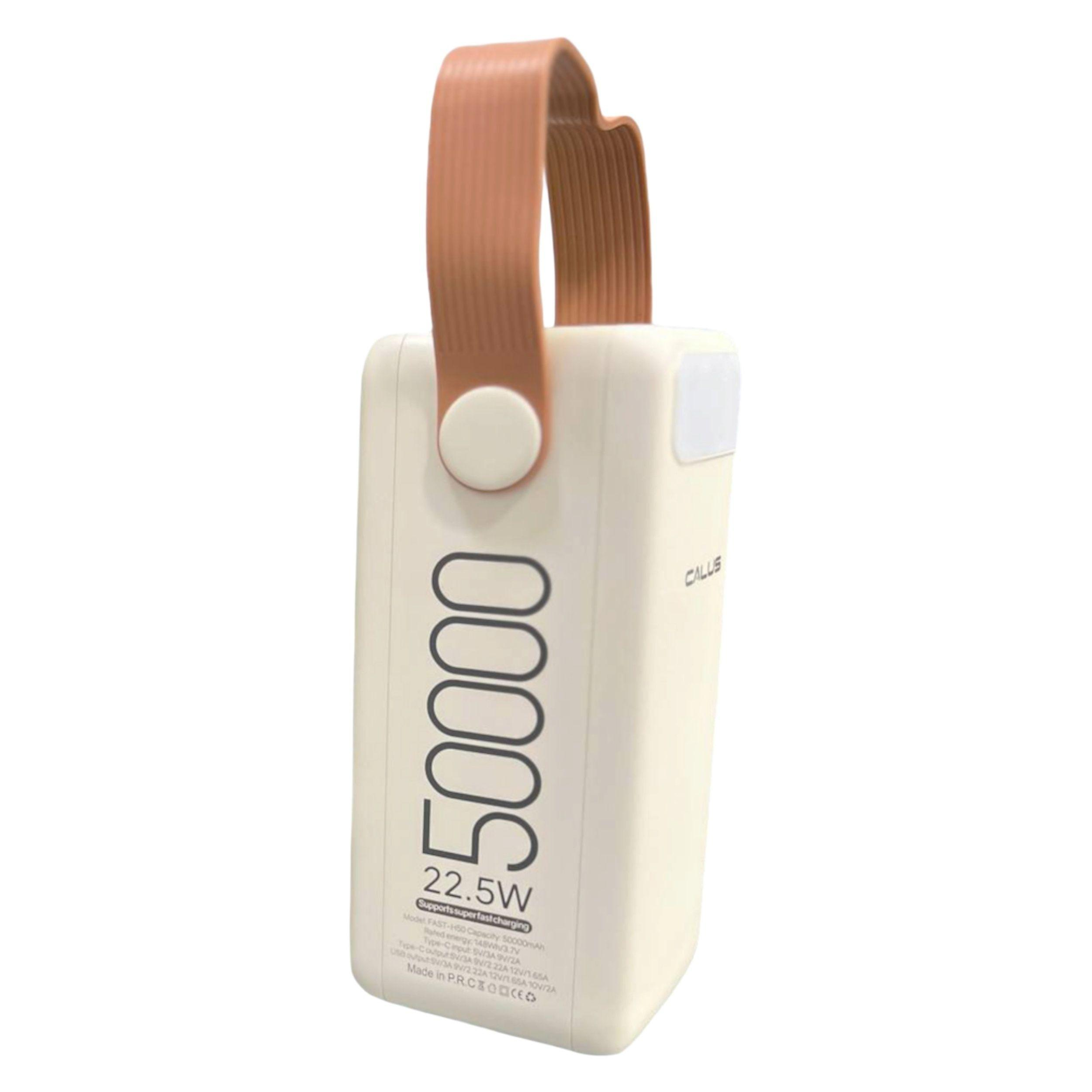پاور بانک کالوس مدل FAST-h50 ظرفیت 50000 میلی آمپر ساعت