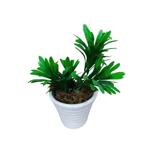 گلدان به همراه گل مصنوعی مدل سبزینه کد 34