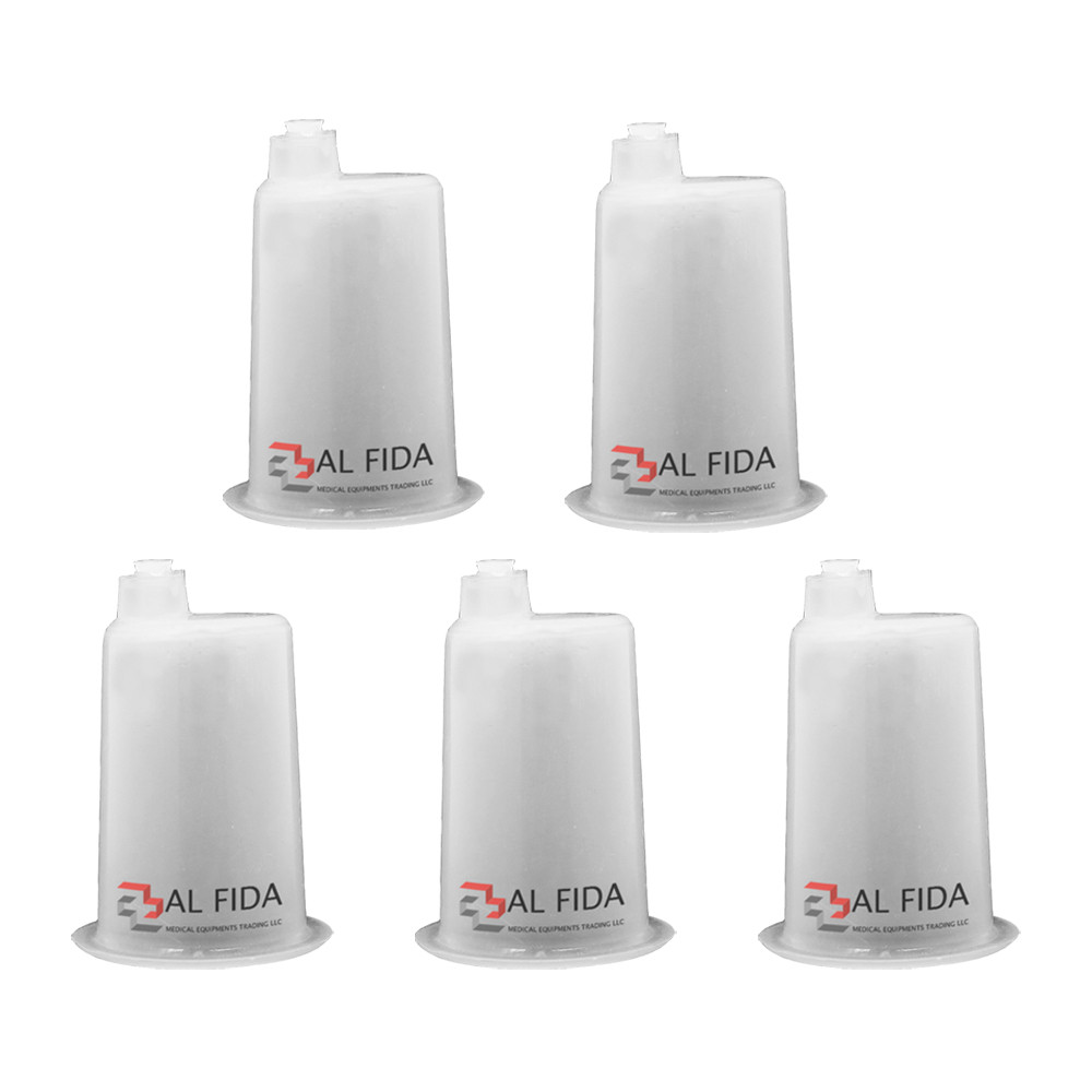 لیوان بادکش آل فیدا مدل 14A09 بسته 5 عددی